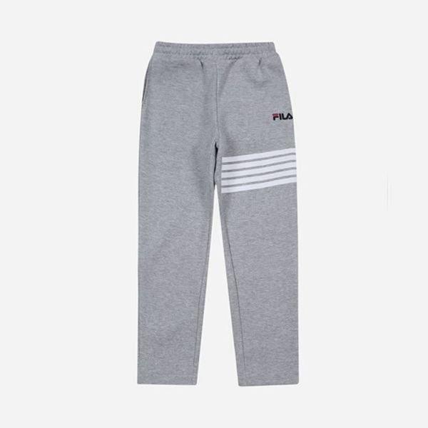 Calca Jogger Fila Rapaz Cinzentas - Fila Track Warm Up Fleece Portugal Lojas,BKZW-01458